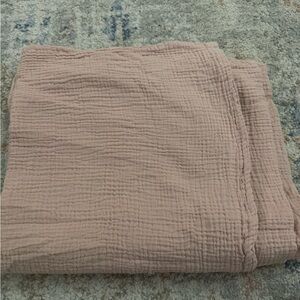 Soft Pink Muslin Blanket